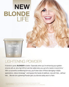 blonde life lightening powder fact sheet pdf cover