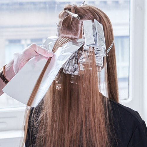 Champagne-Ice-Blonde-Step4 Champagne Ice Blonde hair color technique step 4