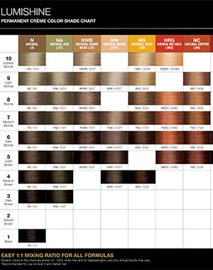 lumishine swatch chart 2019 pdf cover