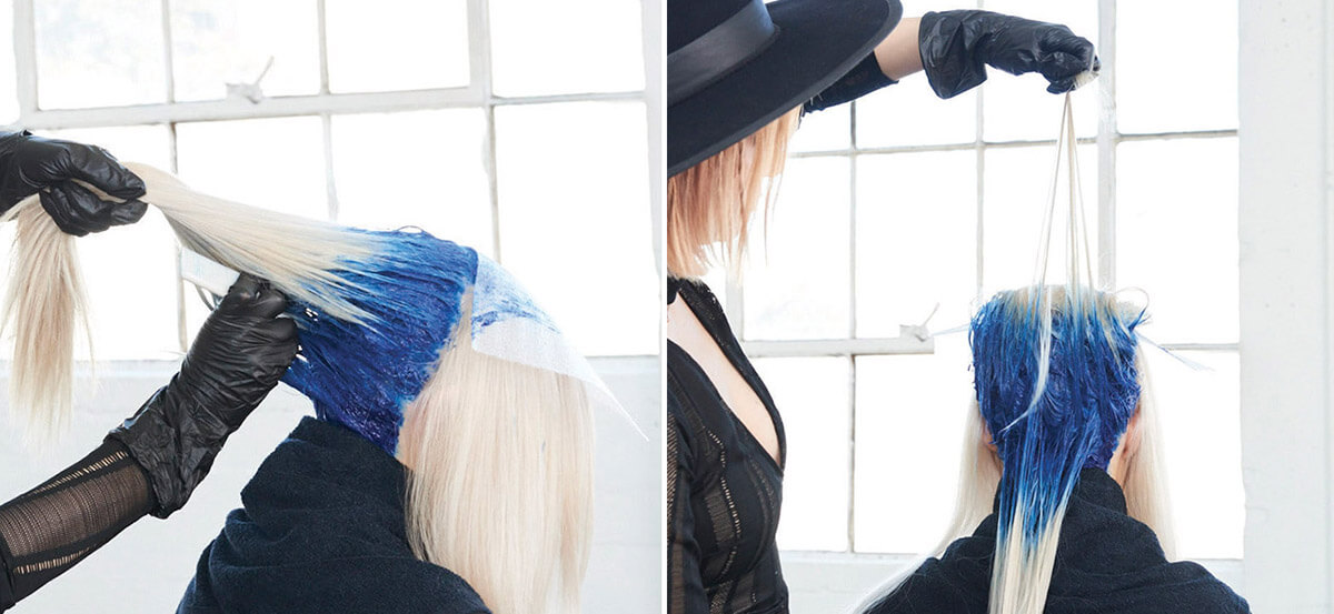 Northern-Lights-Step3 Color intensity Northern lights hair color technique step 3