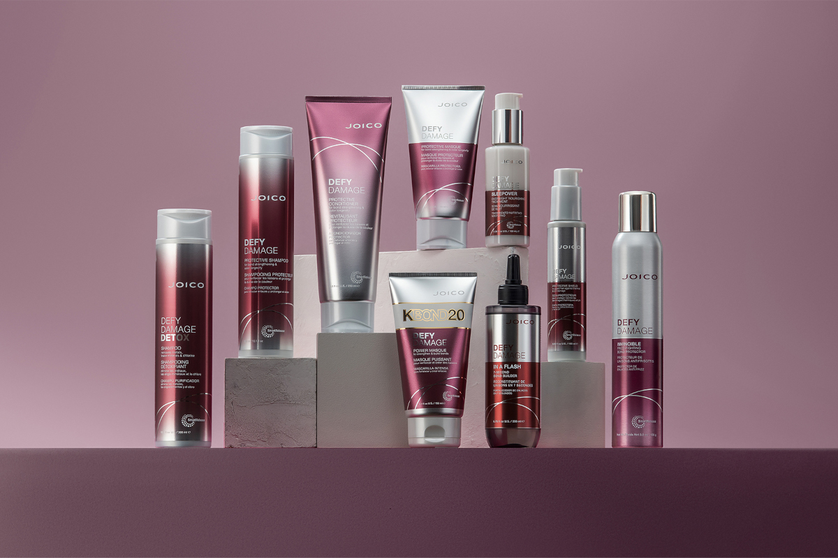 defy damage collection hair products