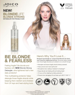 blonde life blonde strong detangler fact sheet