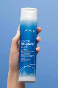Joico Color Balance Blue Shampoo bottle hair product