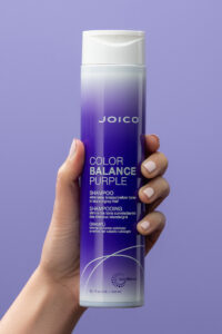 color balance purple shampoo hair product