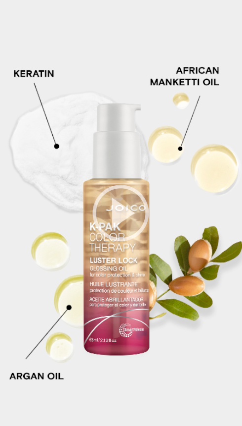 kpak color therapy luster lock glossing oil