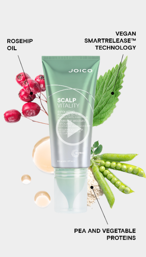 scalp vitality scrub ingredients video