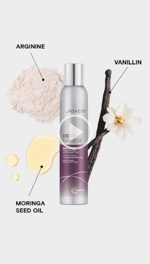 defy damage invincible hair product video