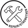 repair strengthen badge