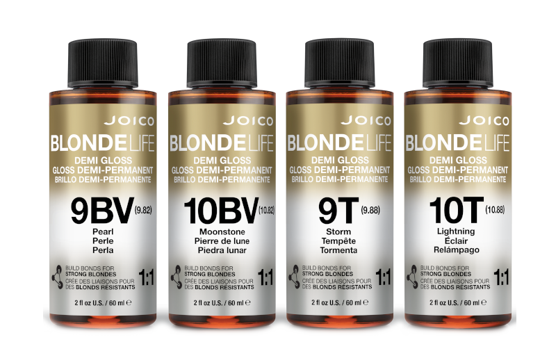 blonde life demi gloss steel shades 9BV, 10BV, 9T,10T