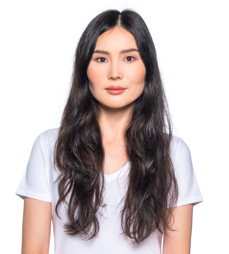 model before treatment