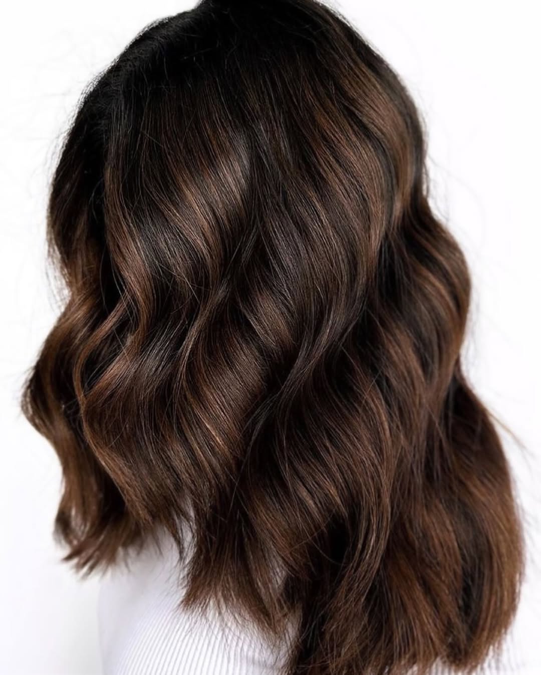 hair model after treatment