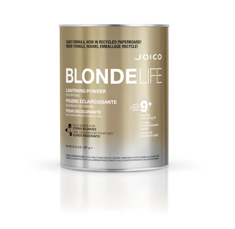 blonde life lightening powder canister
